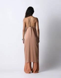 Tan Kate Trouser -Charmers Shop 1230903b