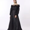 Madeline Maxi - Black Organza 1 Madeline Maxi - Black Organza -Charmers Shop 16092023scarletsage081