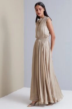 Valentina Satin Maxi In Champagne -Charmers Shop 16092023scarletsage19 5