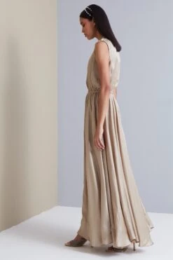 Valentina Satin Maxi In Champagne -Charmers Shop 16092023scarletsage19 6