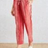 Ox Blood Shibori Stripe Pants -Charmers Shop 1 22073