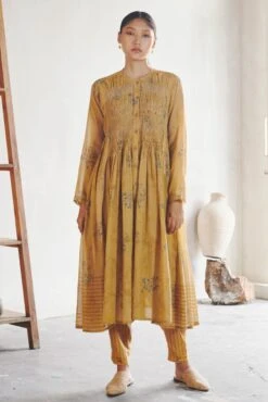 Yellow -Dahlia Print Frida Set