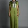 Olive Handwoven Jumpsuit -Charmers Shop 1 66865