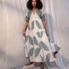 Sea Foam Green And White Seaweed Dress 2 Sea Foam Green And White Seaweed Dress -Charmers Shop 1 72050