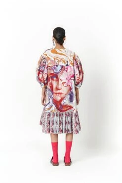 Multi Color Aiko Dress -Charmers Shop 22000pfg014
