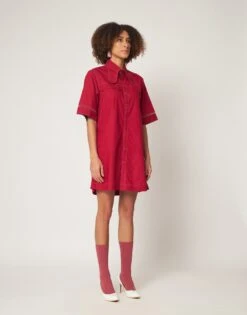 Viva Magenta Naroma Dress -Charmers Shop 22001vivam023 1