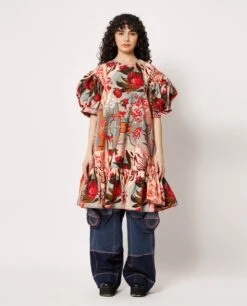 Multi Colour With Light Pink Aiko Dress