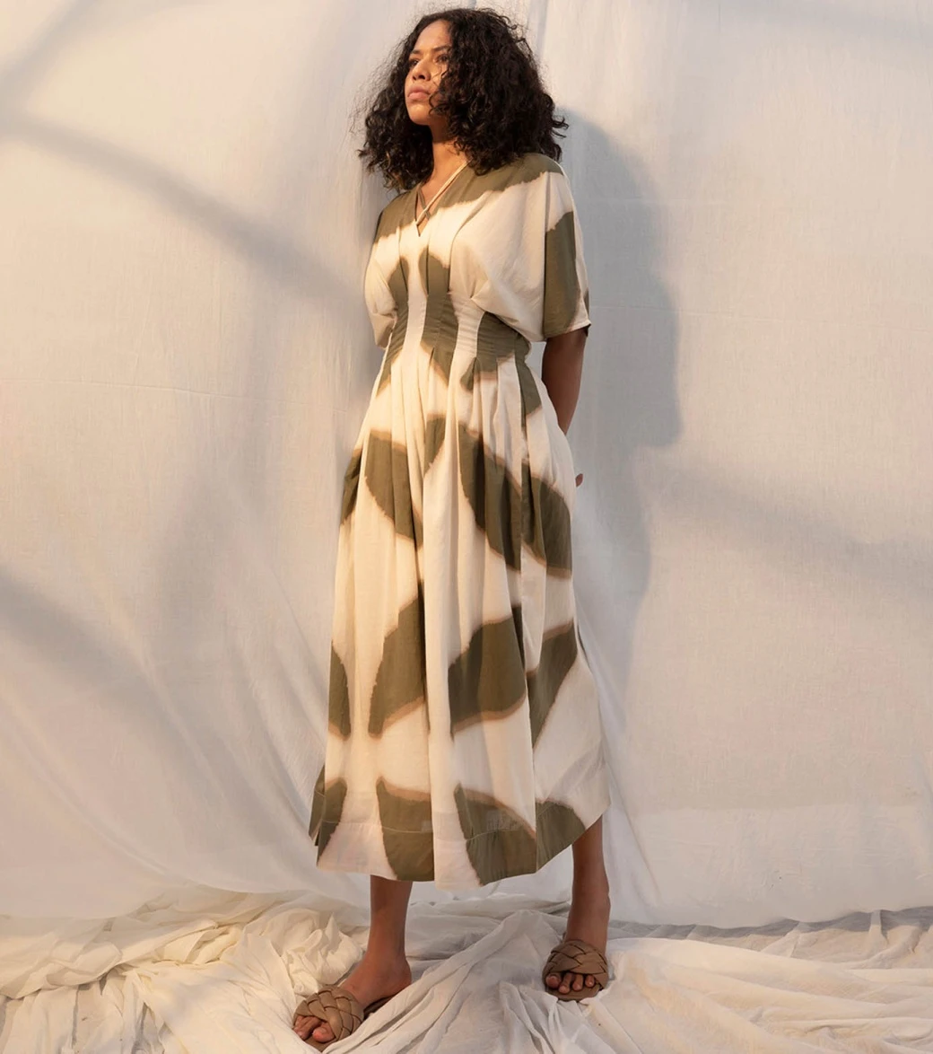 Wasabi Green Phyllis Dress 4 Wasabi Green Phyllis Dress - Image 2