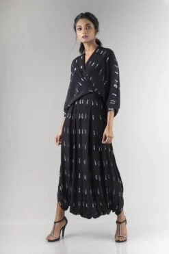 Black Raindrop Shibori Kk Jumpsuit -Charmers Shop 3 17783