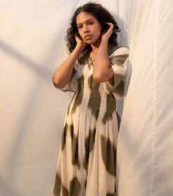 Wasabi Green Phyllis Dress 8 Wasabi Green Phyllis Dress -Charmers Shop 3 45626