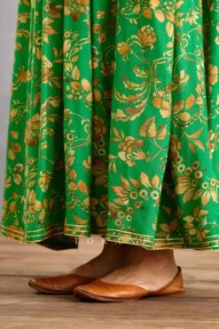 Rang Naaz Amrut Maxi Dress -Charmers Shop 4504green4