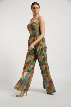 Navratan Trelllis Jaal Print Ramona Jumpsuit -Charmers Shop 4 20323
