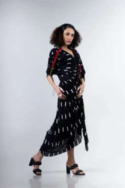 Black Rd Kk Zipper Dress -Charmers Shop 5 13878