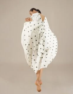 Ivory Aysha Kaftan Dress -Charmers Shop 6156ivoryb