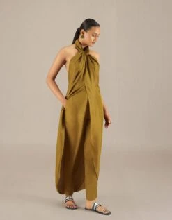 Camel Ezra Dress Set