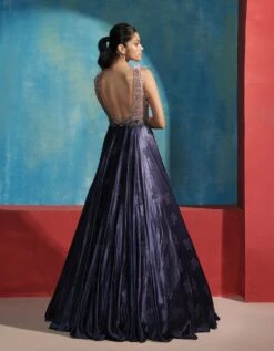 Chloe Satin Gown -Charmers Shop 9880b