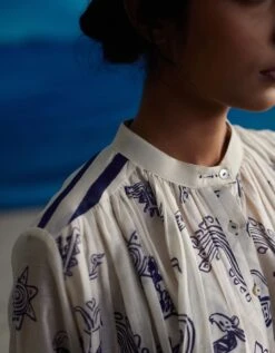 Juniper Gathered Top -Charmers Shop ahmss240134