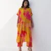 Yellow Saga Dress