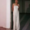 Antique White Jumpsuit -Charmers Shop arh281