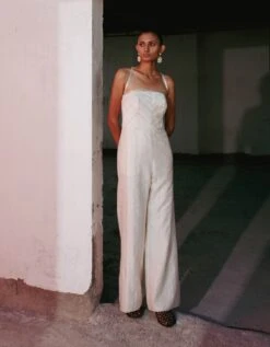 Antique White Jumpsuit