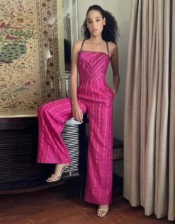 Berry Jumpsuit -Charmers Shop arh443