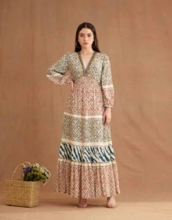 Bespoke Tier Maxi Dress