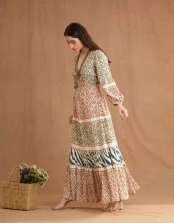 Bespoke Tier Maxi Dress -Charmers Shop aw23nkdr29b