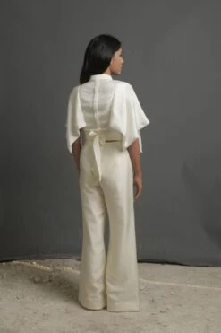 Ivory Smile Kimono Wrap Top -Charmers Shop b 54279