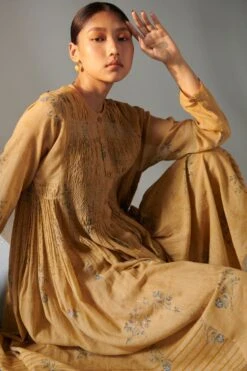 Yellow -Dahlia Print Frida Set -Charmers Shop b 62377