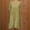 Sage Green Sama Dress -Charmers Shop bhrdr071