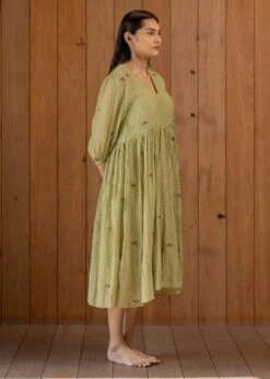 Sage Green Sama Dress -Charmers Shop bhrdr073