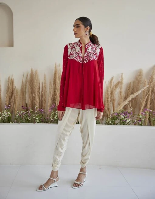 Parsi Gaara Kediya Top -Charmers Shop ct1032pgr1