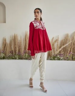 Parsi Gaara Kediya Top -Charmers Shop ct1032pgr2