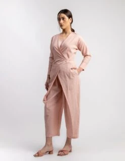 Pink Marla Pink Jumpsuit -Charmers Shop dlue23js0013