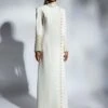 Ivory Jacket Gown -Charmers Shop dp1904041
