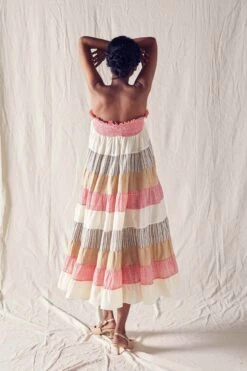 Pieced Smock Dress/Skirt -Charmers Shop ekkaripiecedrsk b