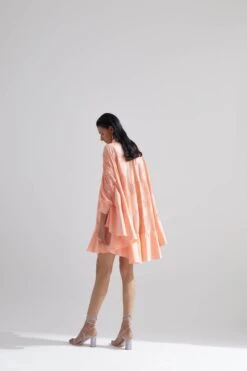 Pink Echo Camellias Flower Dress 11 Pink Echo Camellias Flower Dress -Charmers Shop ess0004b