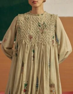 Botanical Ivory Amelia Dress -Charmers Shop f22adbivr3