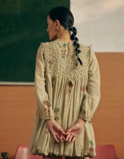 Botanical Ivory Amelia Dress -Charmers Shop f22adbivr4