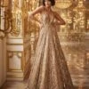 Gold Sequin Gown