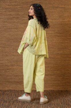 Green Paakhi Kimono Top -Charmers Shop j2220bb