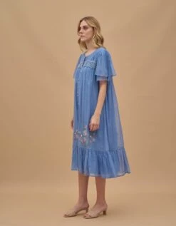 Blue Juni Dress -Charmers Shop juni043