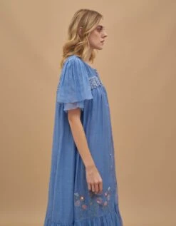 Blue Juni Dress -Charmers Shop juni045