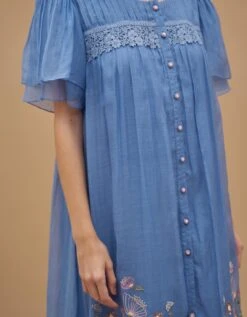 Blue Juni Dress -Charmers Shop juni046