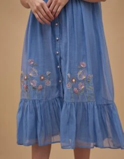 Blue Juni Dress -Charmers Shop juni047