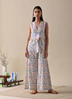 Nova Multi Print Jumpsuit