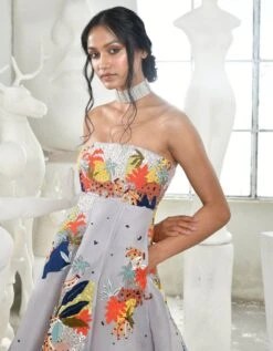 Kaniya Gown In Powder Blue -Charmers Shop kaniyapowderblueb