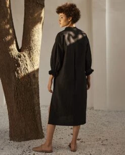 Black Eclipse Dress -Charmers Shop kw714b