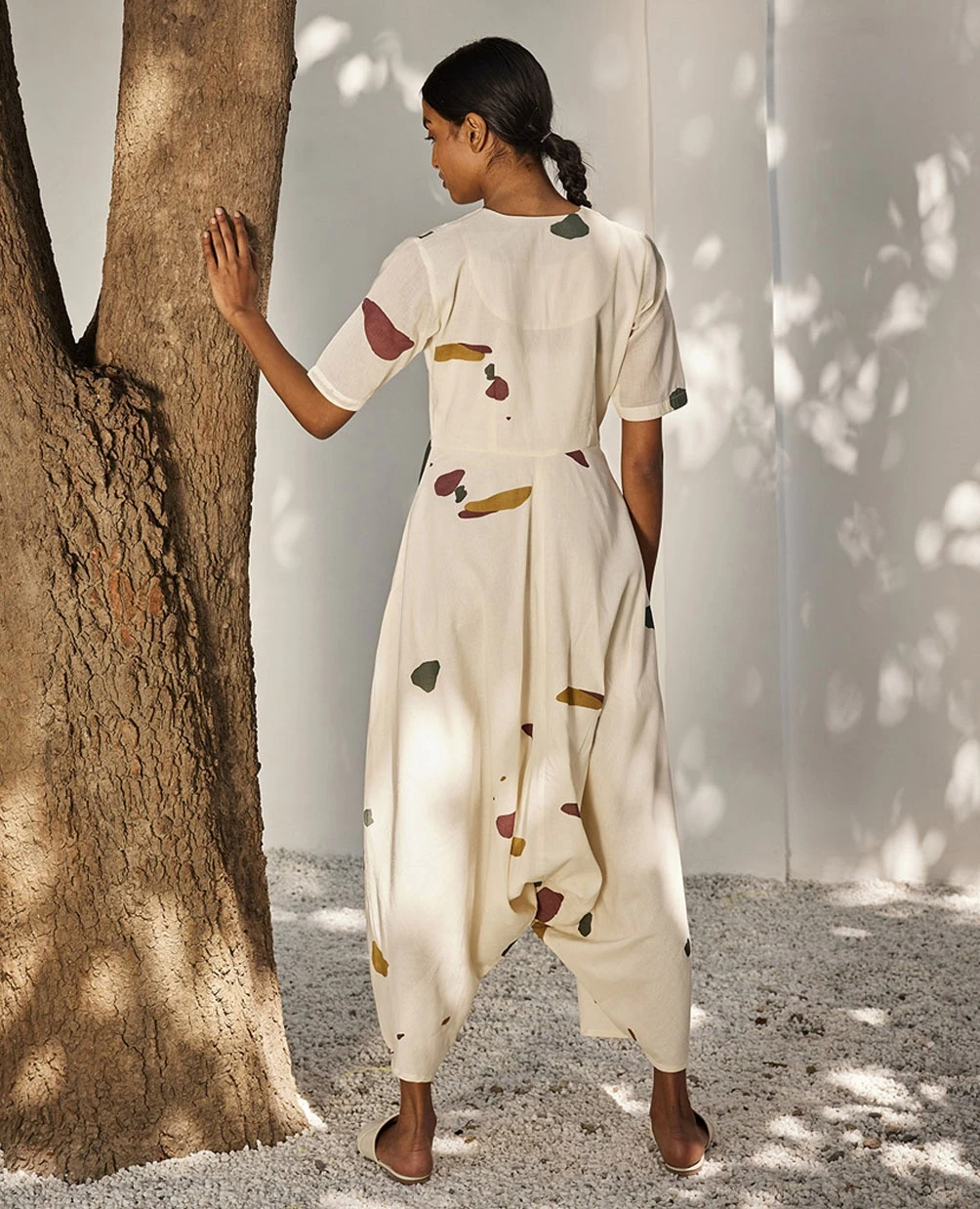 Ecru Time Lapse Jumpsuit 6 Ecru Time Lapse Jumpsuit - Image 4