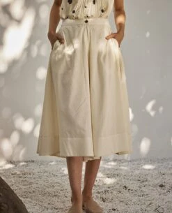 Off-White Sweet Mist Culottes -Charmers Shop kw7453